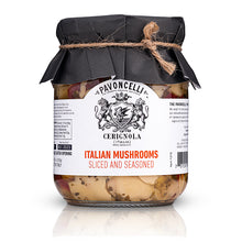 Load image into Gallery viewer, Italian Mushrooms Sliced and Seasoned (19.4 oz | 550 g)
