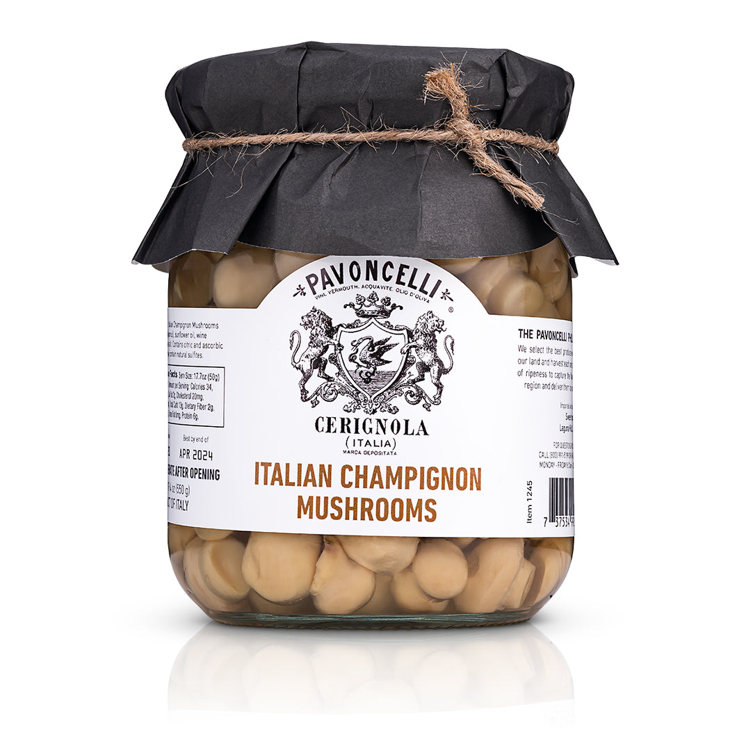 Whole Champignon Mushrooms<br>(19.4 oz | 550 g)